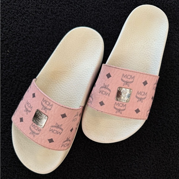 MCM Collection Visetos Slides Pink W38 - Picture 2 of 6